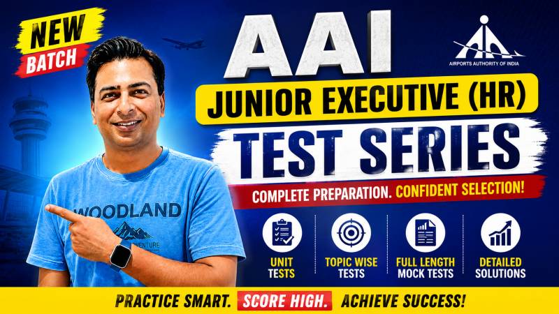 AAI JUNIOR EXECUTIVE (HR) TEST SERIES- ENGLISH